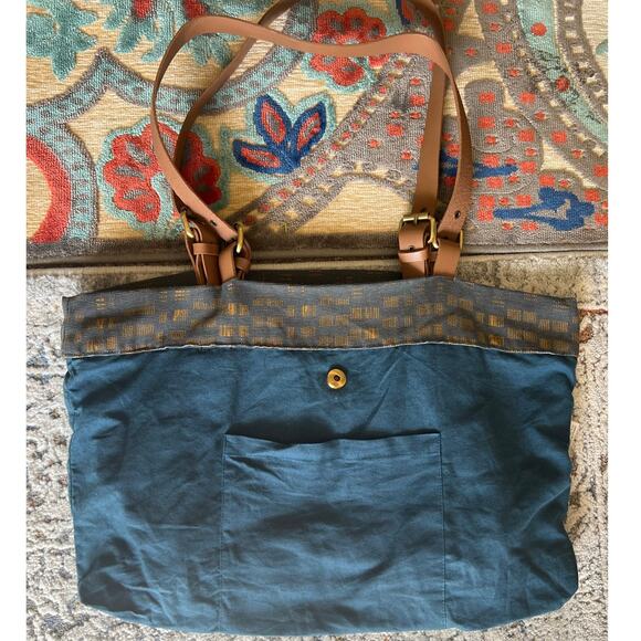 Prana Women's Medium Slouch Tote Shoulder Bag - Picture 8 of 11